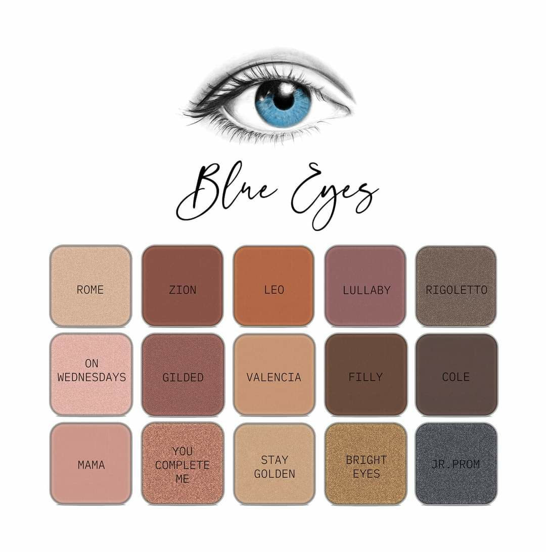Eye Makeup Colors For Blue Eyes